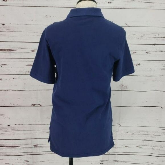 Goodfellow & Co Blue Short Sleeve Polo Small Shirt - Picture 5 of 7